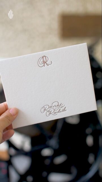From their wedding suite to their notecards—Randy and Rachelle's monogram

Monogram by @quiversmithsph

#brideandbreakfast #letterpressph #letterpress