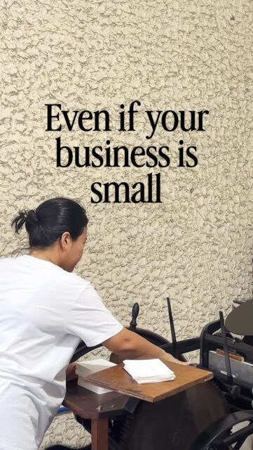 One day at a time, one piece at a time, one small win at a time.

#letterpress #smallbusinessowner #handmadeph