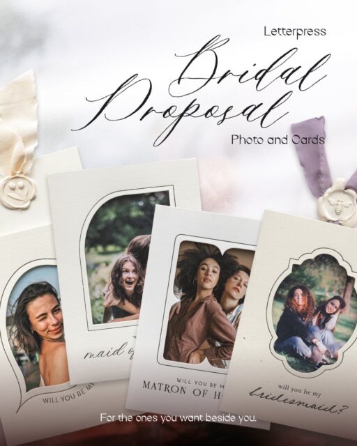 You could just text her.

But if she’s going to be there through the dress fittings, wedding planning, group chats, and all the little moments in between, we think she deserves a proper ask. 🤍

Introducing our 𝗟𝗲𝘁𝘁𝗲𝗿𝗽𝗿𝗲𝘀𝘀 𝗕𝗿𝗶𝗱𝗮𝗹 𝗣𝗿𝗼𝗽𝗼𝘀𝗮𝗹 𝗣𝗵𝗼𝘁𝗼 & 𝗖𝗮𝗿𝗱𝘀

It started as a small idea tucked into a much bigger project we’ve been working on for a long time. Somewhere along the way, I kept coming back to something many of you have asked us for — and eventually, it just made sense to make it happen.

Inspired by my love for photographs, handwritten letters, and the tactile beauty of letterpress, this little keepsake brings them all together:

A framed-style cutout for a favorite 4R photo
A pocket for your note or letter
A letterpress-printed “Will you be my…” for the big question.

A proposal, a keepsake, and something they can hold onto long after the wedding day. 🤍

Because “Will you?” deserves a little more.

#letterpressph #brideandbreakfast #weddingsph